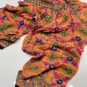 Indian Phulkari Salwar