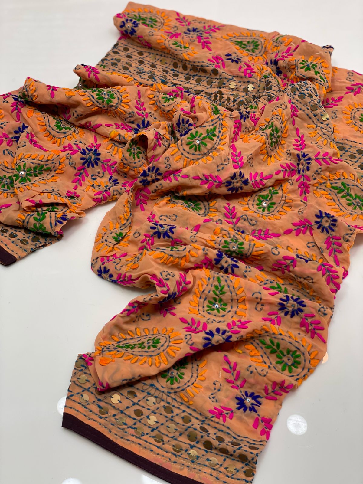 Indian Phulkari Salwar